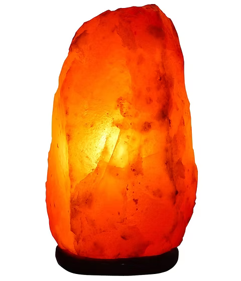 Himalayan crystal salt lamp