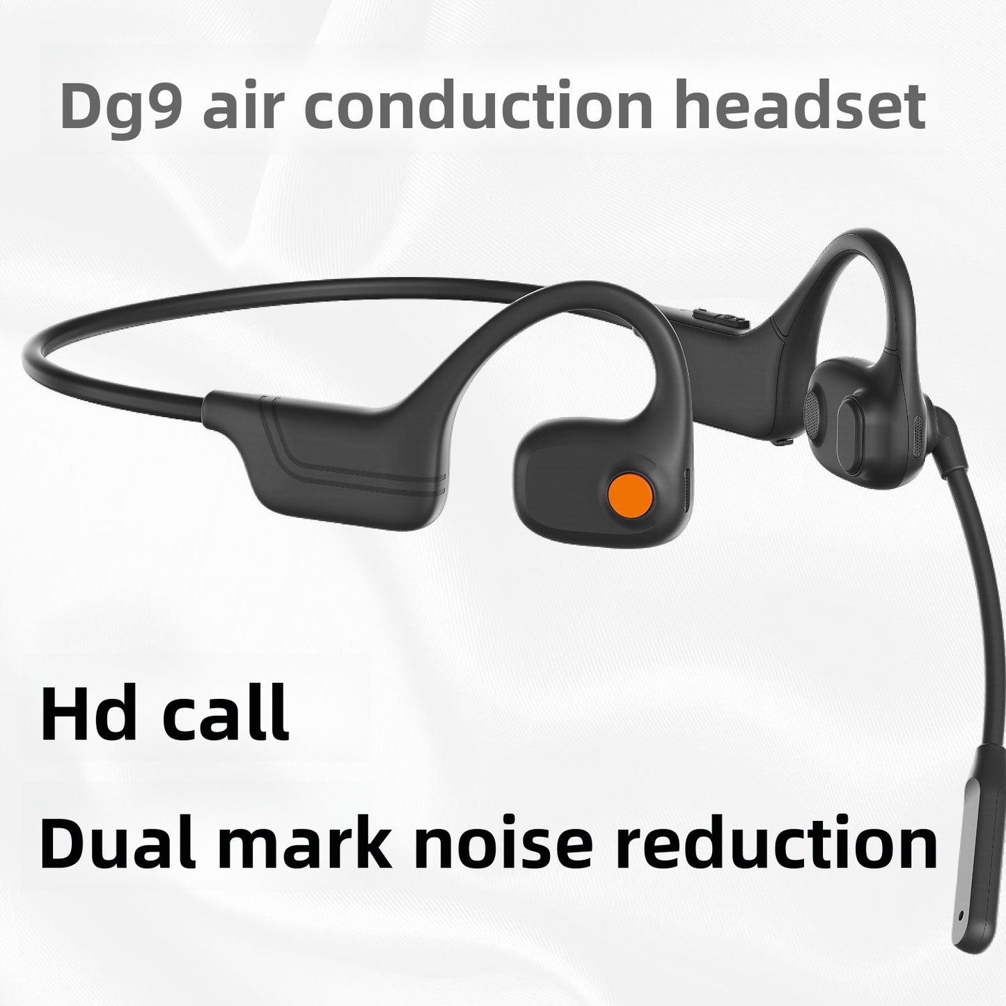Wireless Noise Cancelling Bluetooth Headset with Microphone